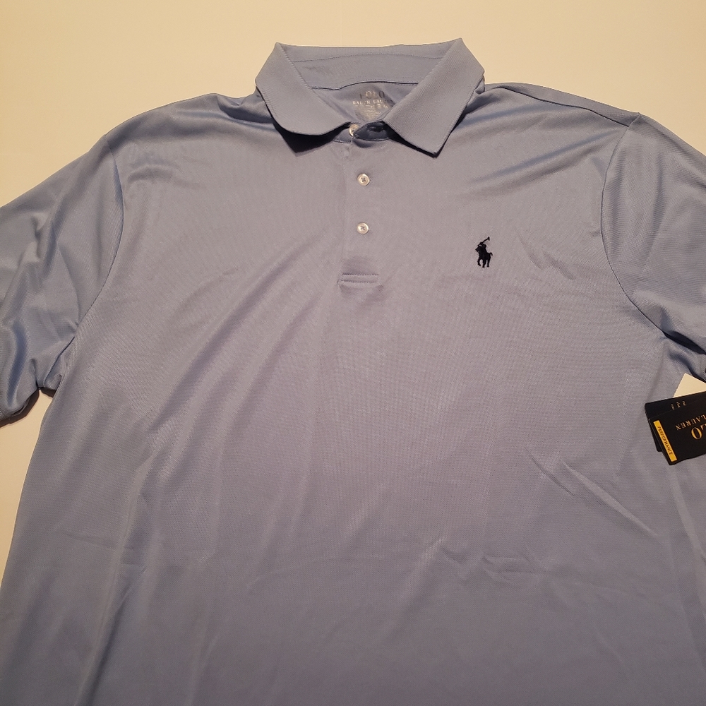 Polo Ralph Lauren Mens Short-Sleeve Blue